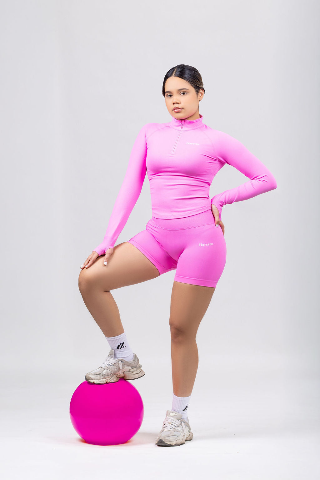 Three Piece Workout Set (Pink)